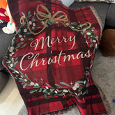 Christmas Woven Blanket