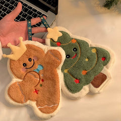 Cute Holiday Plush Hand Towels Set