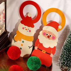 Christmas Door Handle Hanging Decor Set
